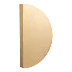 Мебельная ручка mod. 0050 128 150*75*25mm МАТОВАЯ ЛАТУНЬ