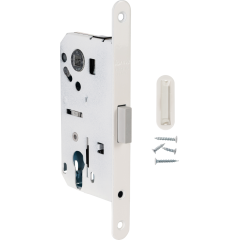 FORME MAGNETICO Замок врезной F140.13.10 Cyl с ответной планкой БЕЛЫЙ