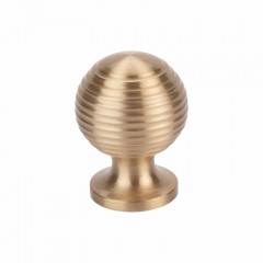 Мебельная ручка mod. 0042 D30 H44mm SB МАТОВАЯ ЛАТУНЬ