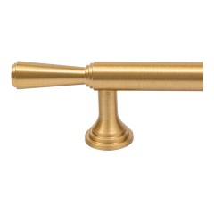 Мебельная ручка mod. 0070 160 237*34*12mm SB МАТОВАЯ ЛАТУНЬ