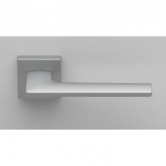 Дверная ручка на квадратной розетке 422 BOSTON ЭКО ХРОМ (FIXA)