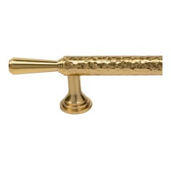 Мебельная ручка mod. 0071 160 237*34*12mm PB ПОЛИРОВАННАЯ ЛАТУНЬ