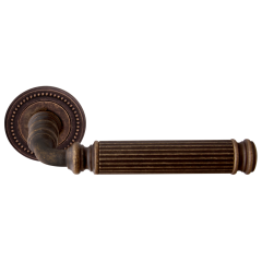 Дверная ручка на розетке 290L Rania Античная бронза