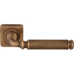 Дверная ручка на розетке 290 Z1 Rania Матовая бронза