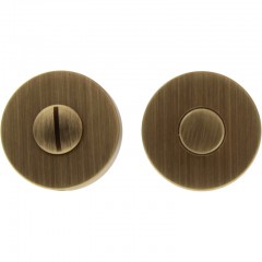 Дверная накладка сантехническая VIVA NS33 Матовая бронза (FIXA)