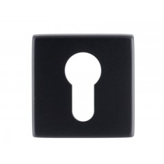 Накладка под цилиндр квадратная Slim CYL-11 черный F22 Накладка под цилиндр квадратная Slim CYL-11 черный F22