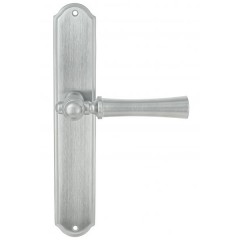 Дверная ручка DEZI (Дези) 309 на планке PL01 матовый хром F05