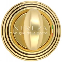 Фиксатор поворотный WC R05 французское золото + коричневый F59 Фиксатор поворотный WC R05 французское золото + коричневый F59