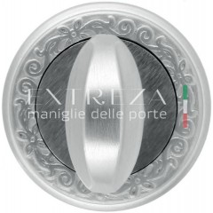 Фиксатор поворотный WC R06 матовый хром F05