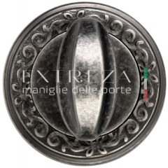 Фиксатор поворотный WC R06 античное серебро F45