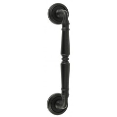 Ручка дверная скоба PETRA (Петра) R01 черный матовый F22 Ручка дверная скоба PETRA (Петра) R01 черный матовый F22