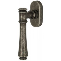Ручка оконная PIERO (Пьеро) 326 HW античное серебро F45