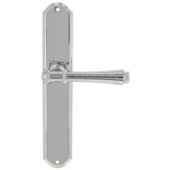 Дверная ручка PIERO (Пиеро) 326 на планке PL01 полированный хром F04
