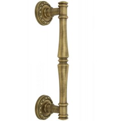 Ручка дверная скоба PIERO R02 матовая бронза F03