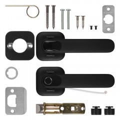 Замок-ручка электронный Kaadas LH01 с отпечатком пальца, черный Замок-ручка электронный Kaadas LH01 с отпечатком пальца, черный