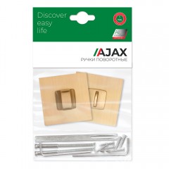 Ручка поворотная BK6.K.JS51 (BK6 JS) SSG-39 сатинированное золото