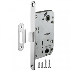 Защелка врезная METLM90-50 CP хром