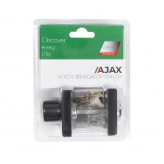 Ручка поворотная с фиксацией ключом BK6.FIX.JK BL-24 черный