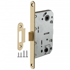 Защелка врезная PLASTLP96WC-50 SSG сатин.золото Защелка врезная PLASTLP96WC-50 SSG сатин.золото